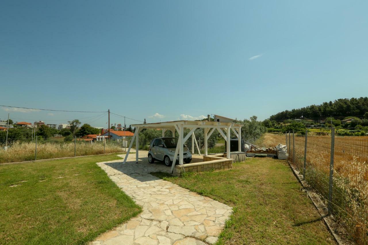 Cliff Beach House Nea Moudania Exterior foto