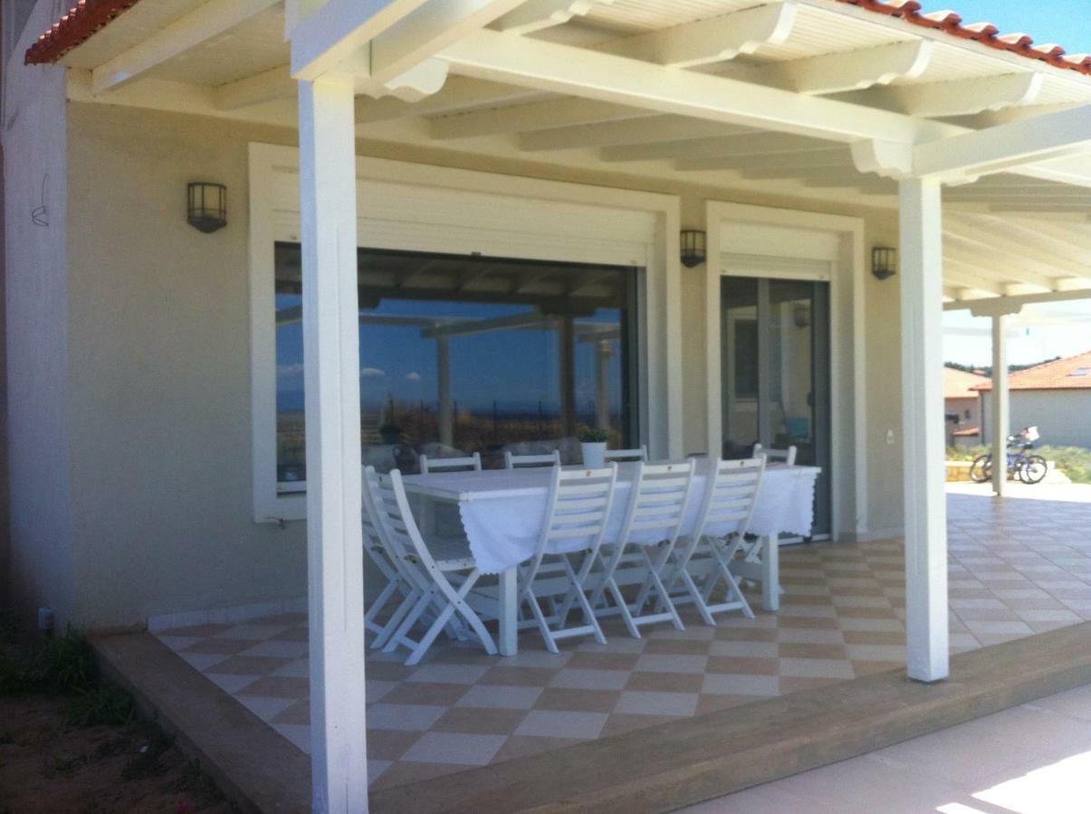 Cliff Beach House Nea Moudania Exterior foto