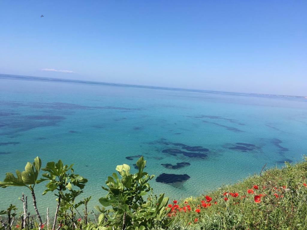 Cliff Beach House Nea Moudania Exterior foto